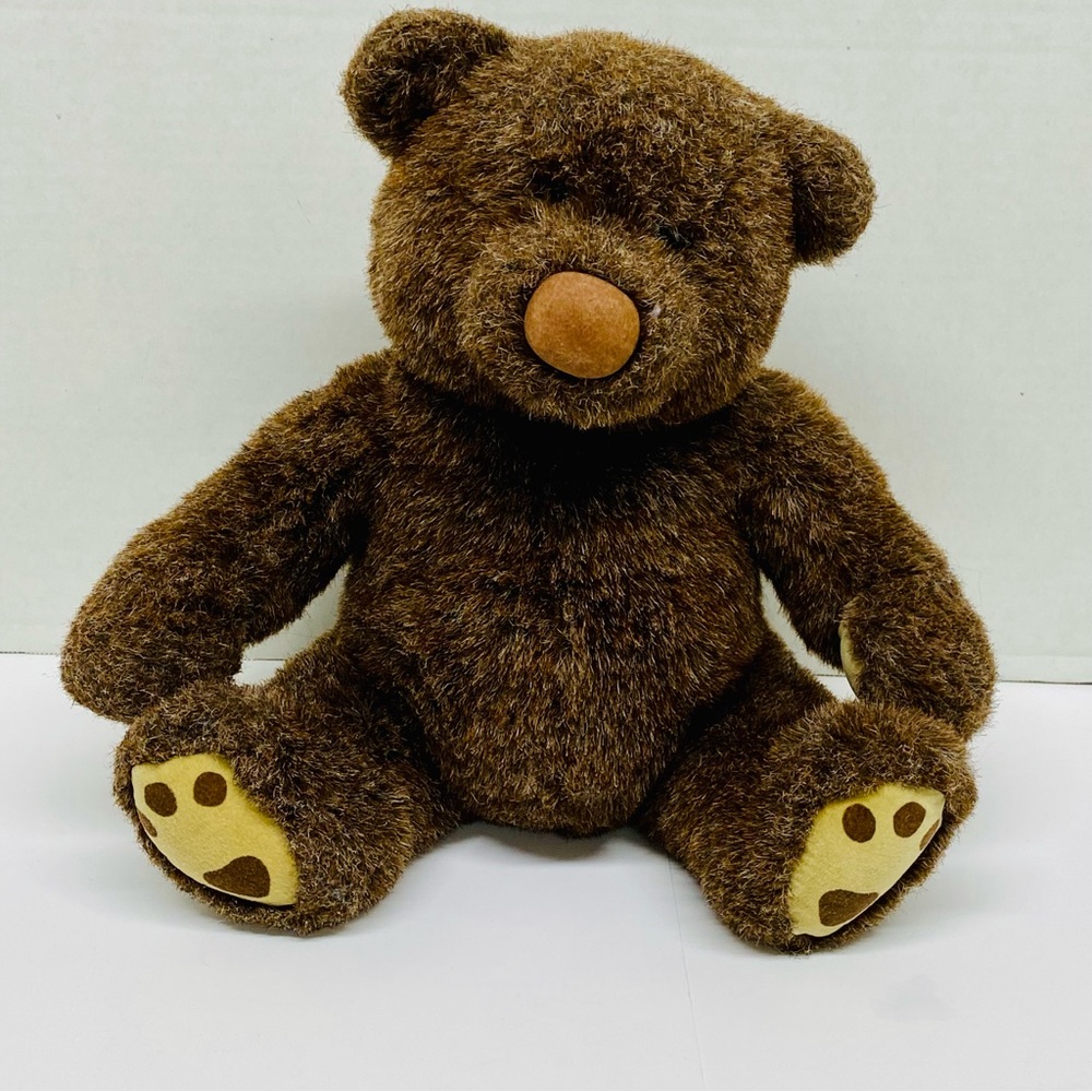 Gund Lands End Brown Bear 1994 Plush Limited Edition Stuffed Animal Setting Bear